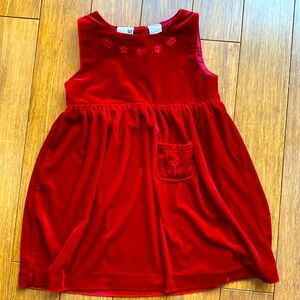 Red velvet, Baby N dress size 3T